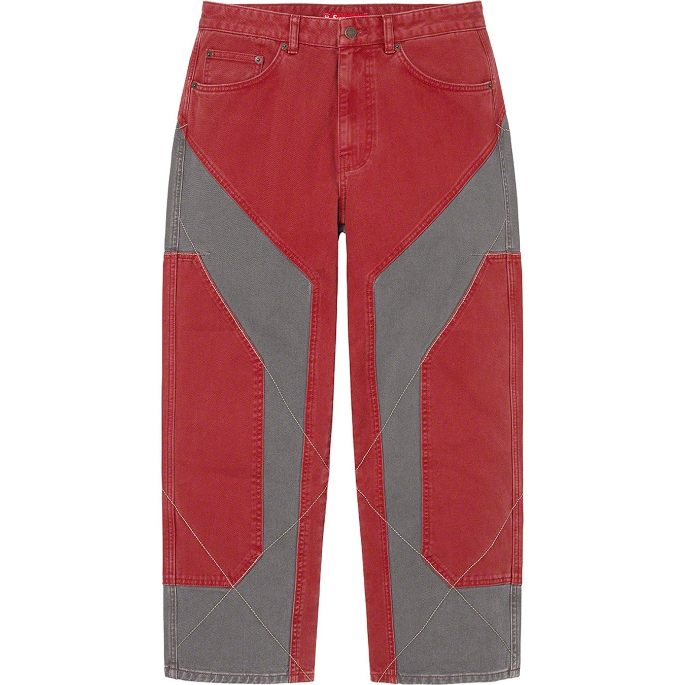 2-Tone Paneled Jean view 5